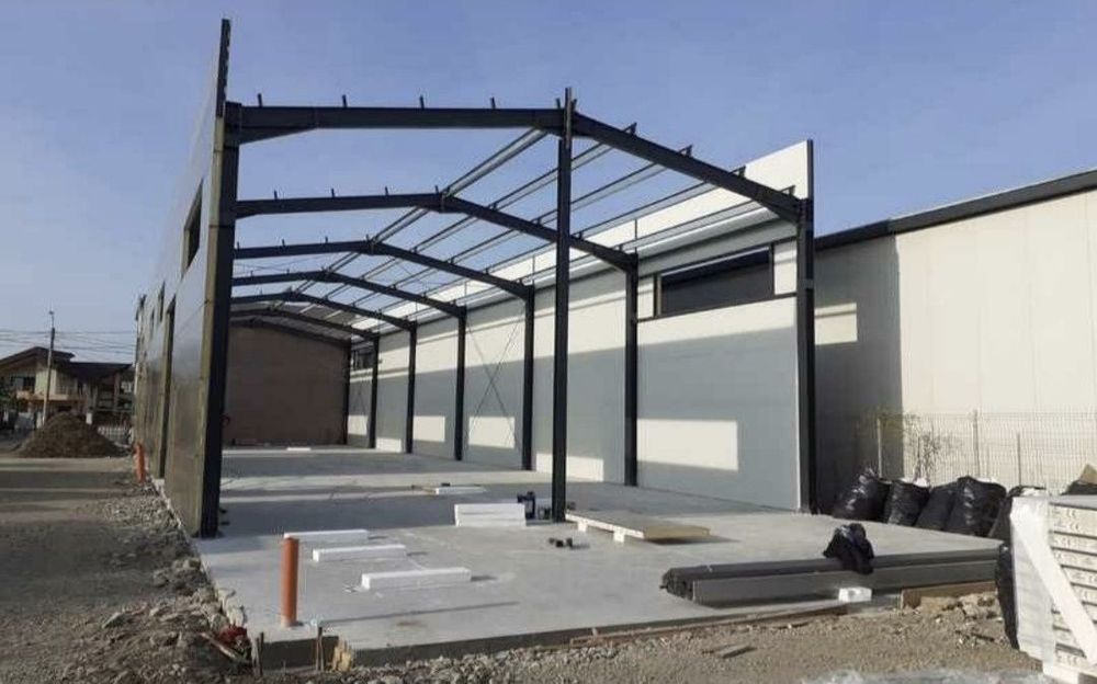 Hale metalice pentru depozitare