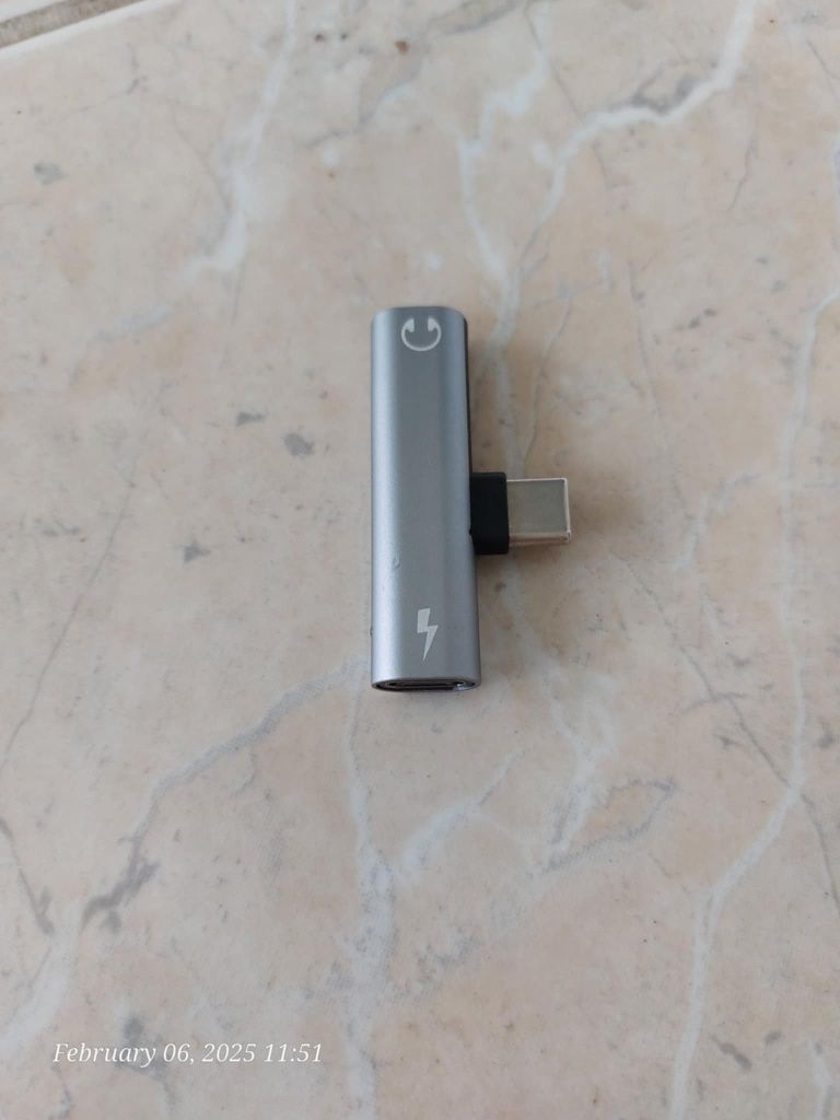Адаптер Тype C към 3.5 mm. Аудио адаптер