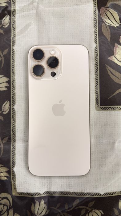 16 pro max desert titanium