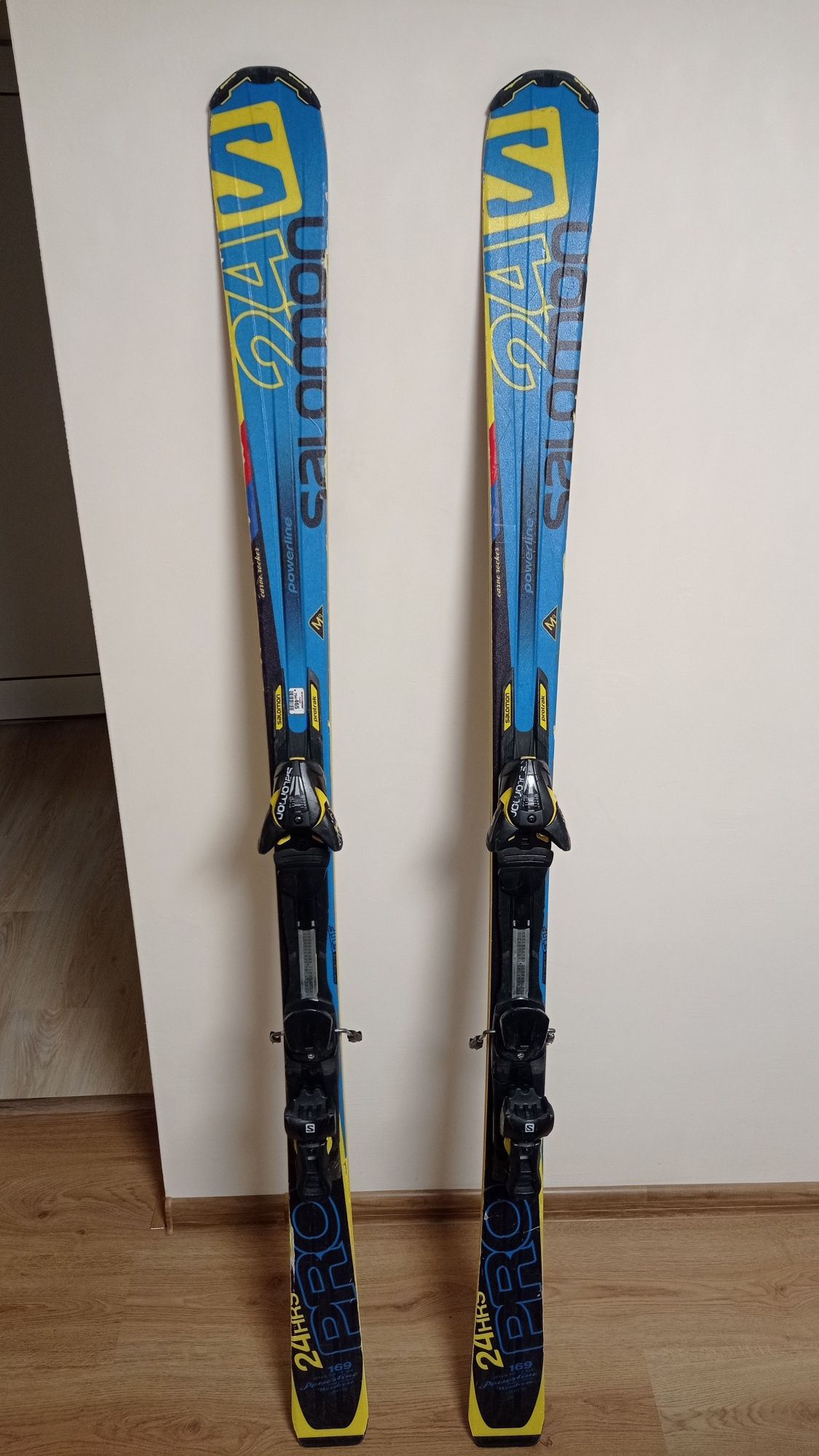 Ски salomon 24  169см