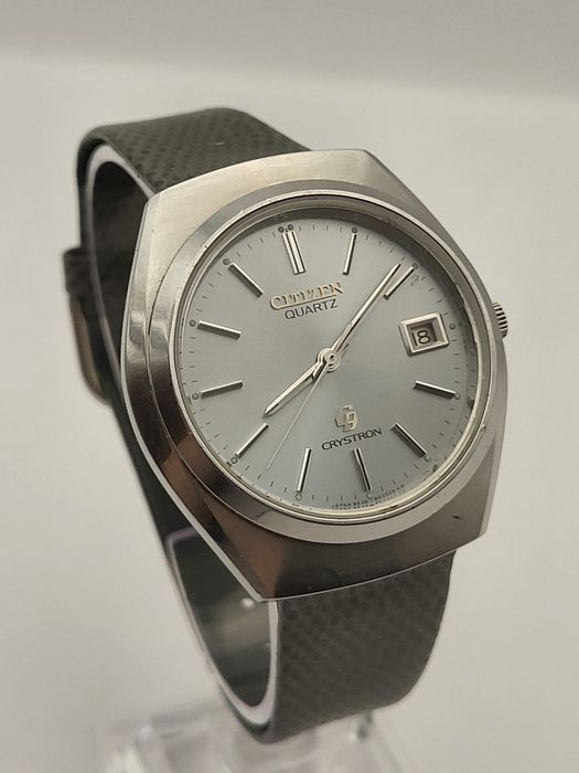 CITIZEN CRYSTRON Quartz Ceas 38mm Stainless Steel Defect