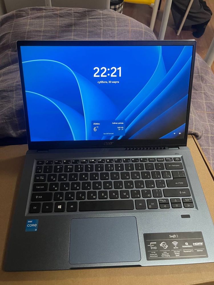 Ноутбук Acer Swift 3 SF314-511 синий