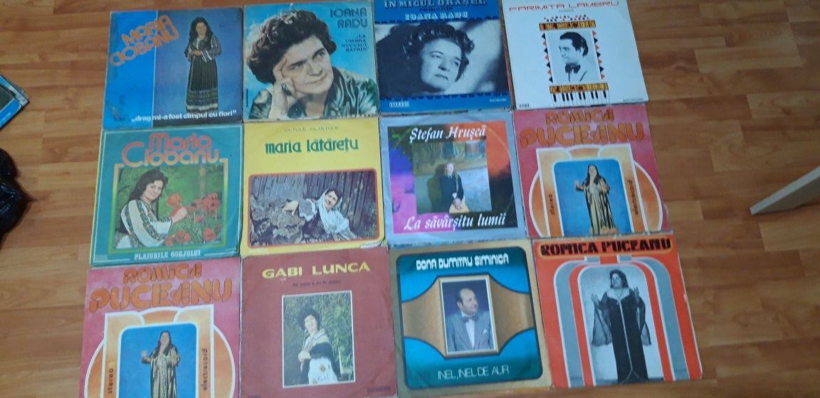 Viniluri : muzica populara, lautareasca, usoara, povesti,