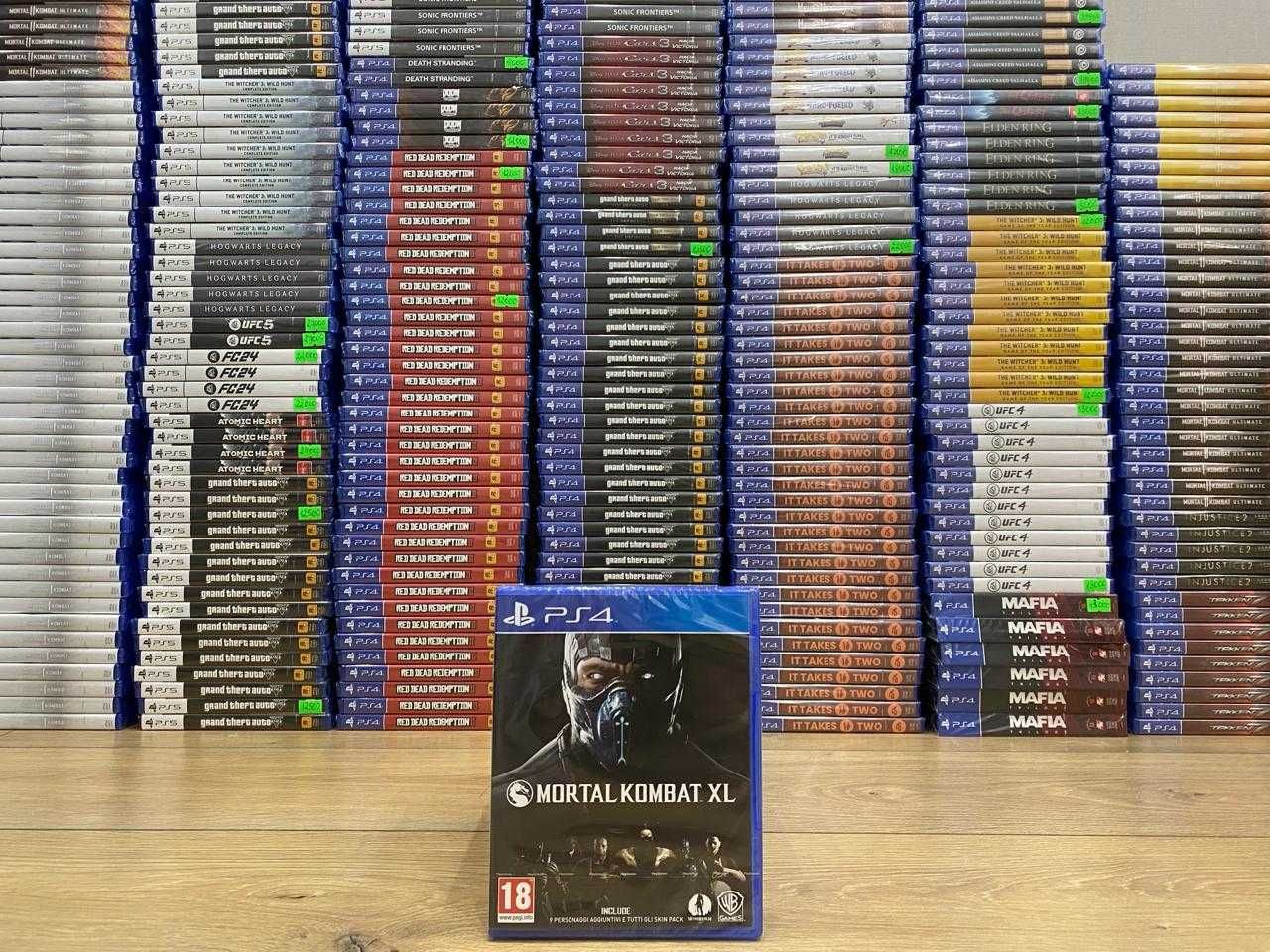 НОВЫЙ в пленке Mortal Kombat XL PS4/PS5 Большой Выбор Игр