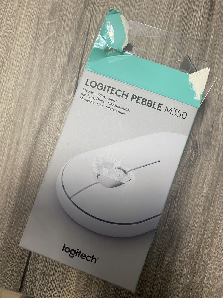 Мишка logitech pebble m350