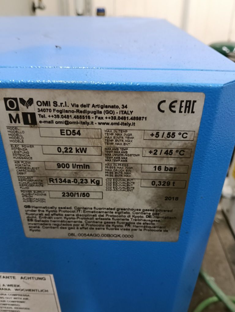 Compresor aer pe șurub Fiac Silver