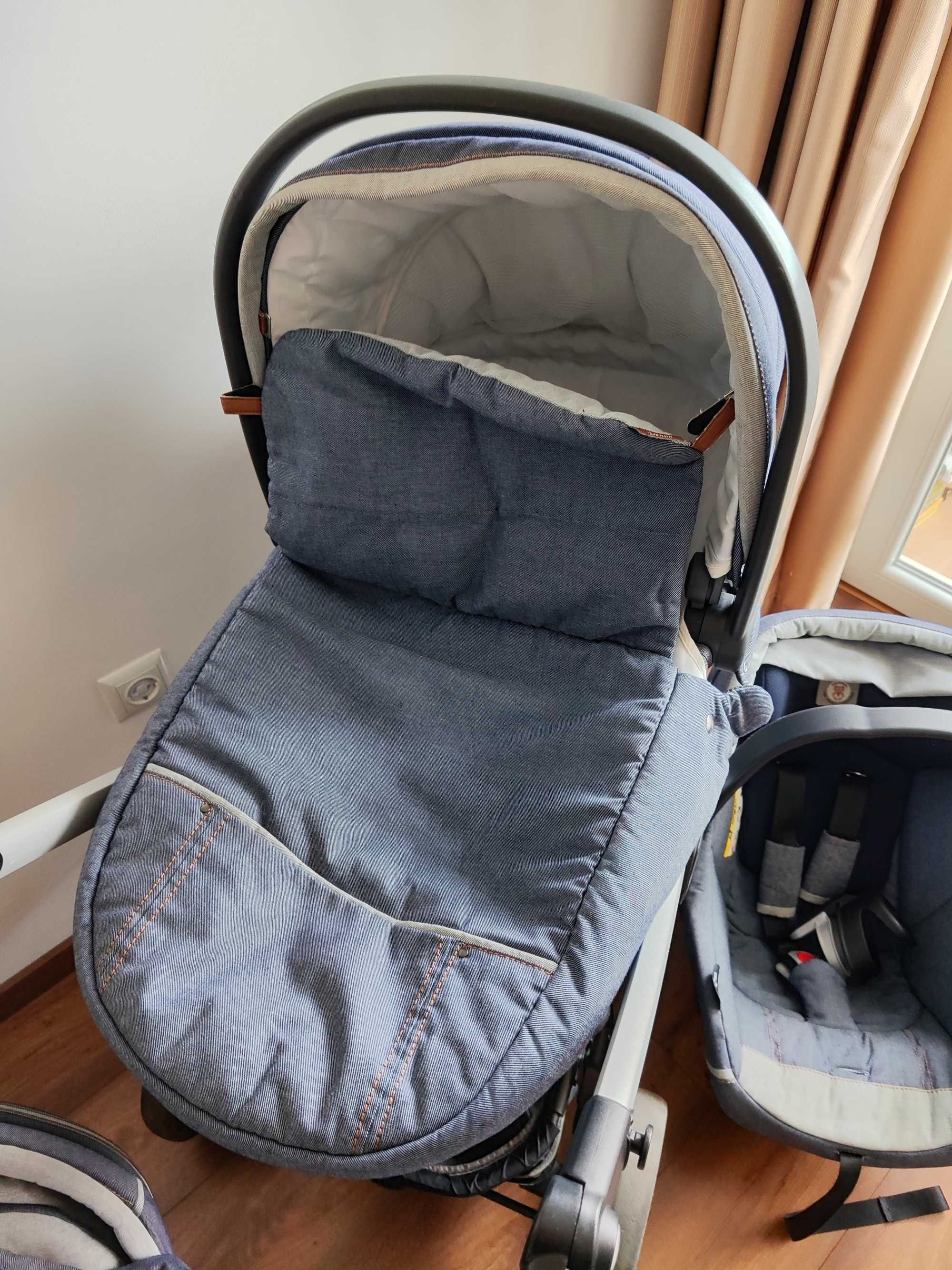 Бебешка количка 3в1 peg perego