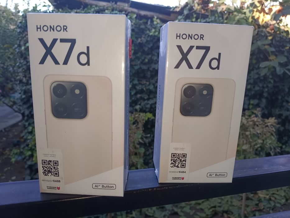 Honor X7d smartfon 6/128 va 8/256 xotirada. Uzimei ro'yhatdan o'tgan.