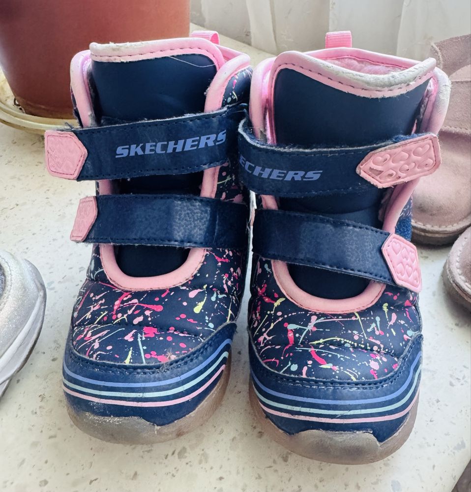 Светещи обувки skechers, nelli blu, mango