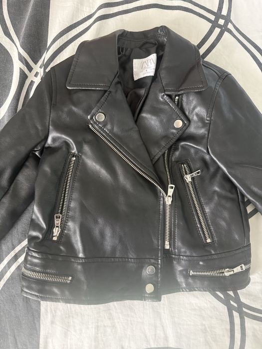 Детско кожено яке Zara