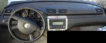 Plansa de bord Volkswagen Passat din 2008 cu airbag volan si pasager