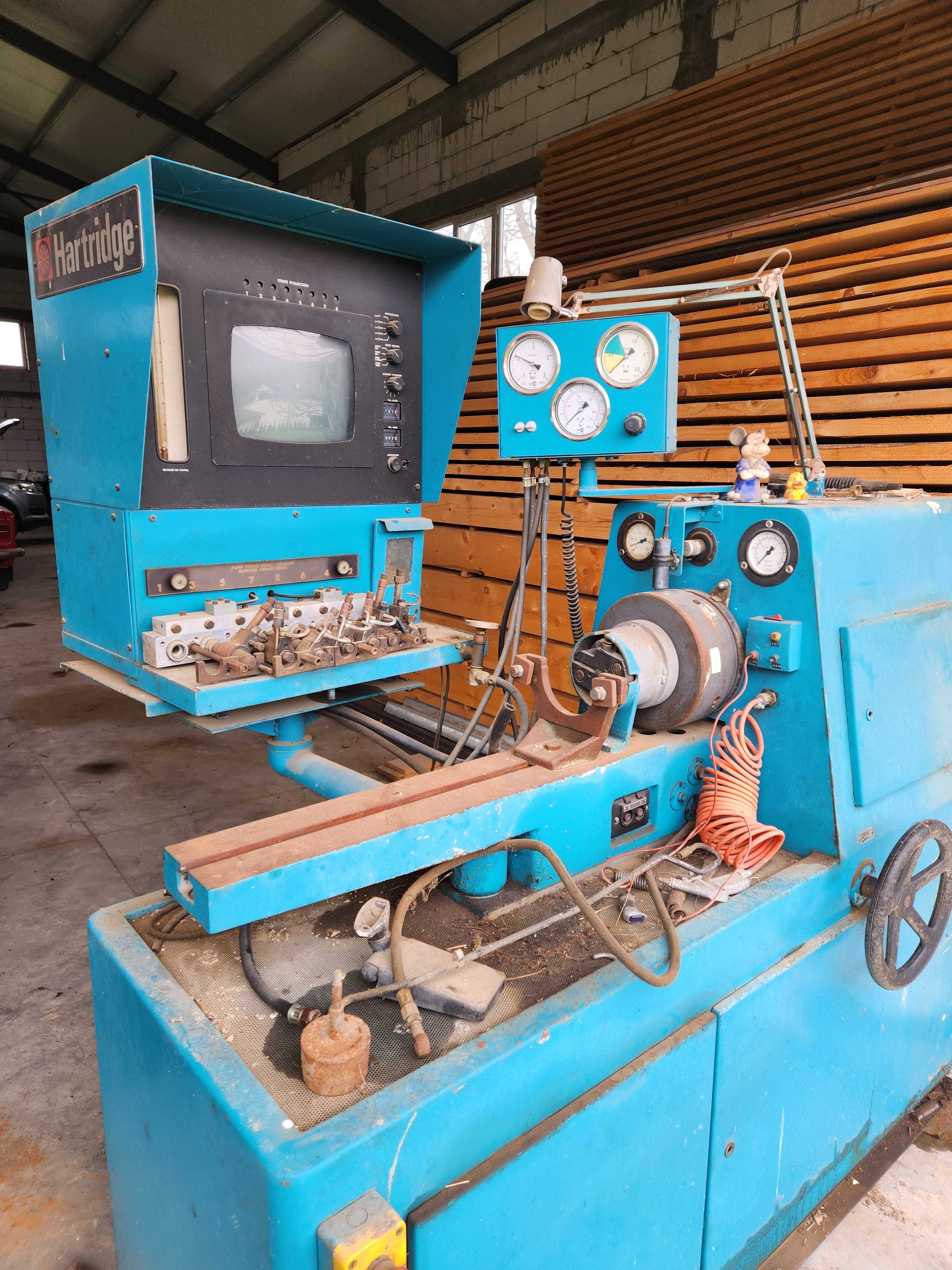 Banc centricubat pompe injectie