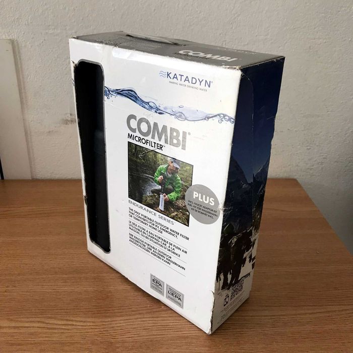 Filtru pentru apă - Katadyn Combi Plus - NOU, cu toate accesoriile