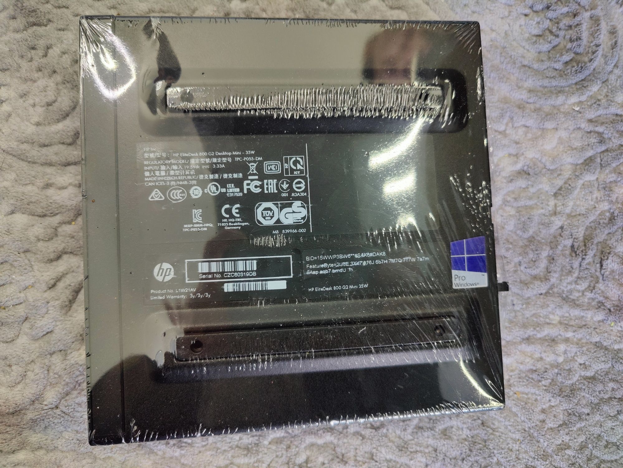 Mini PC HP EliteDesk 800 G2,  Intel® Core™ i5-6500T Sigilat!
