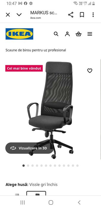 Scau de birou stare împecabila