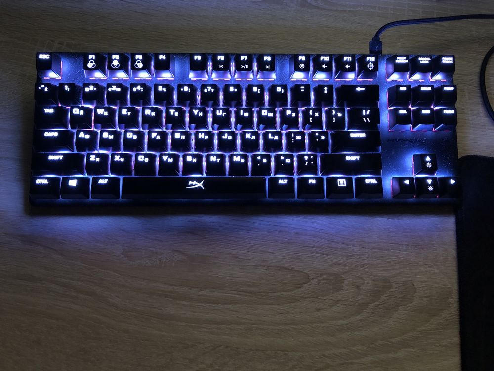 клавиатура hyperX alloy origins core