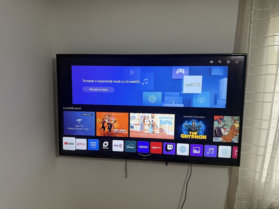 Smart tv Lg 4k diagonala 140