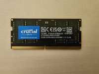 32GB DDR5 RAM памет за лаптоп Crucial 5600Mhz SODIMM