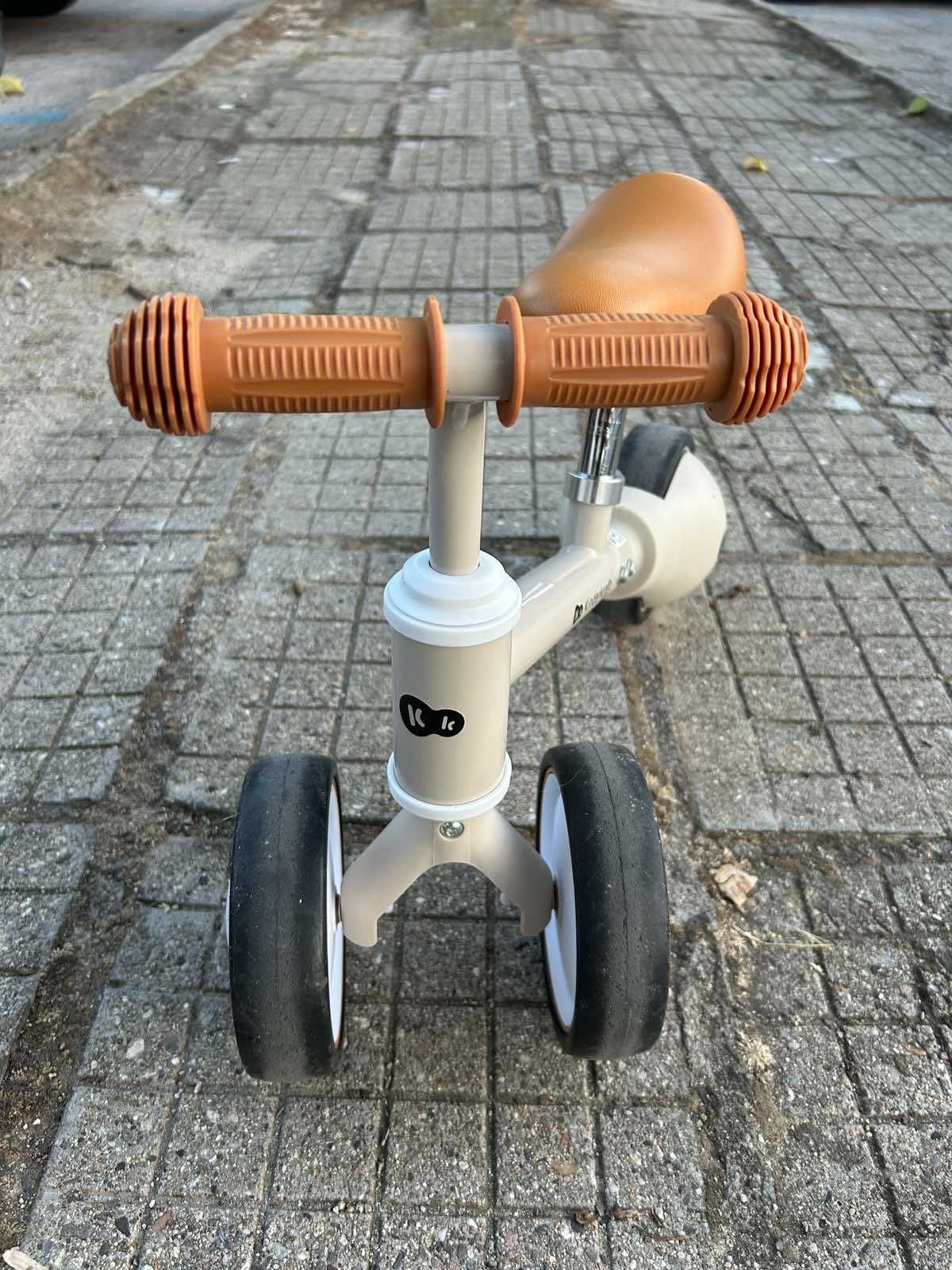 Kinderkraft Колело за баланс Cutie Light Beige - като ново