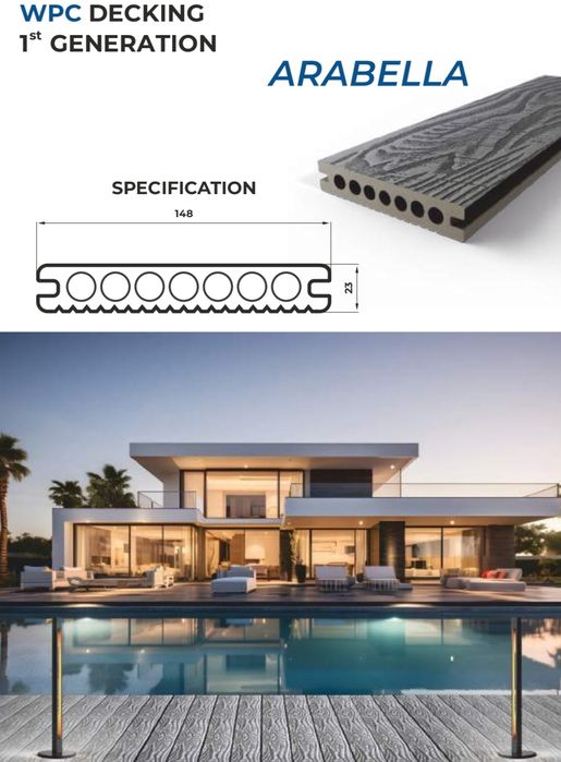 ДПК-декинг arabella, blazer, vantage, gilbert, elemento— 1, 2 и 3 пок