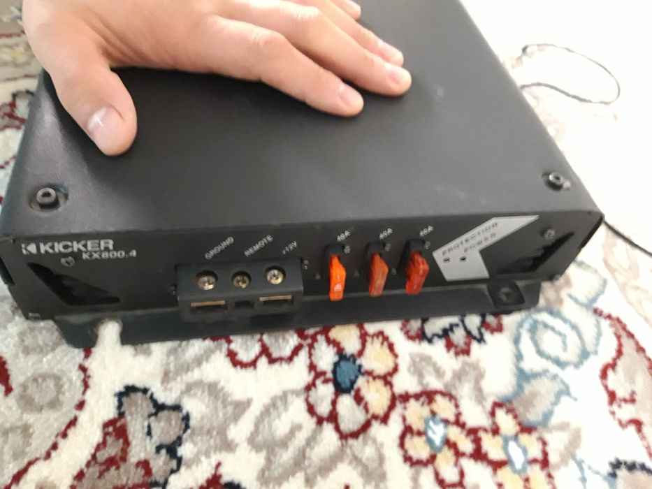 Усиление kicker KX800.4