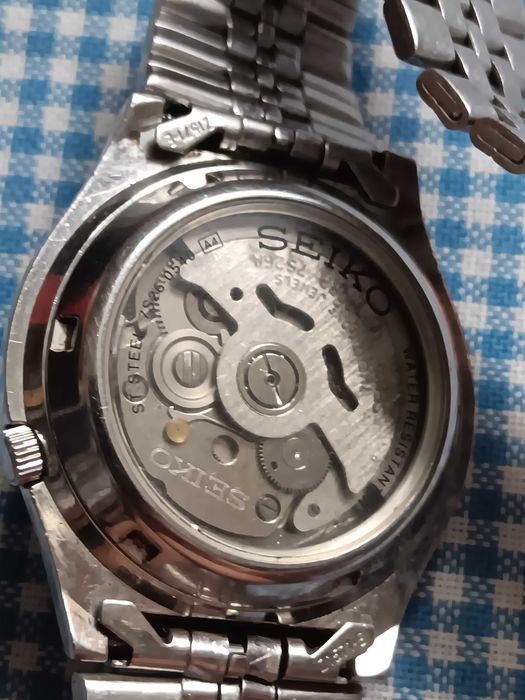 Ceas automatic Seiko 5, model vechi,functional, complet Original