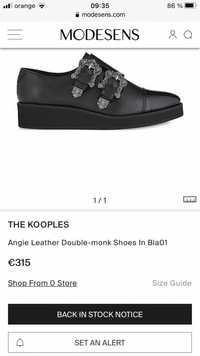 Pantofi The Kooples marimea 39