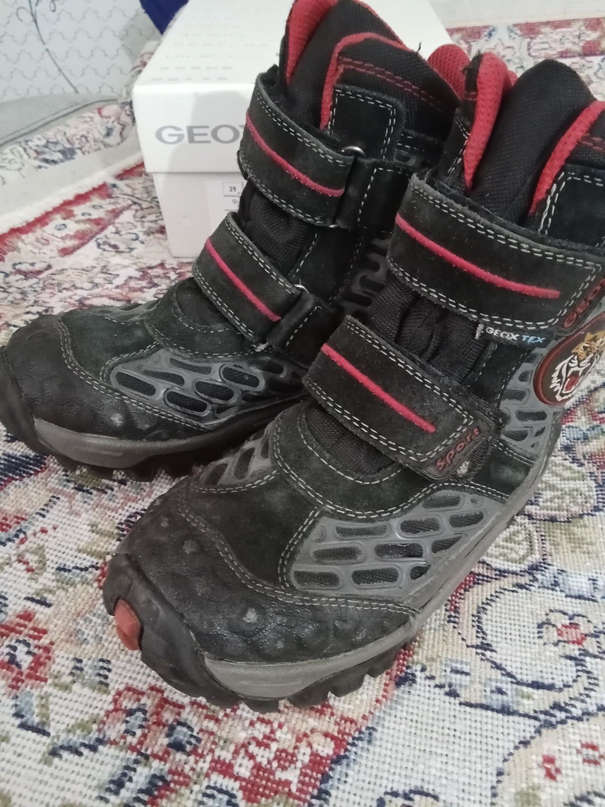 Geox и Tiflani зимние ботинки