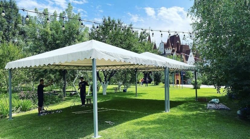 Аренда шатра, посуд, столов, стульев для различных мероприятий!