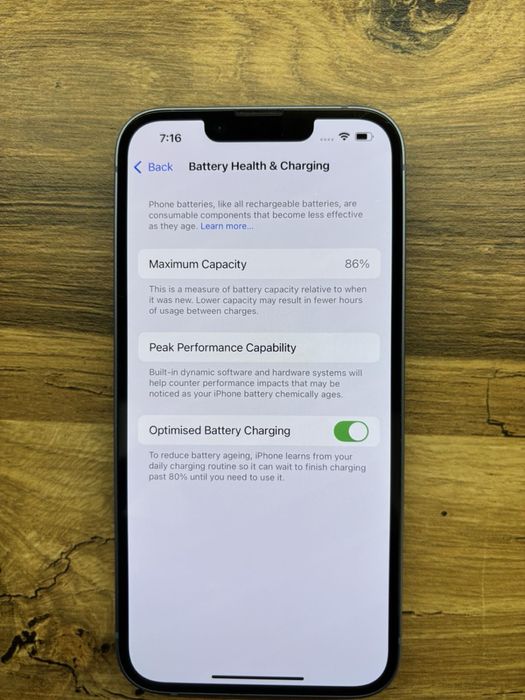 Iphone 14 128GB син