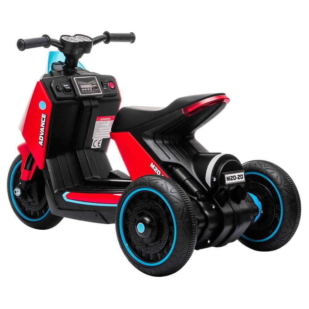 Motocicleta electrica pentru copii 2-4 ani cu 3 roti HL 700-3 #Rosu