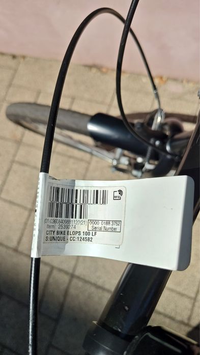 Bicicletă BTWIN Elops 100 oraș adulți