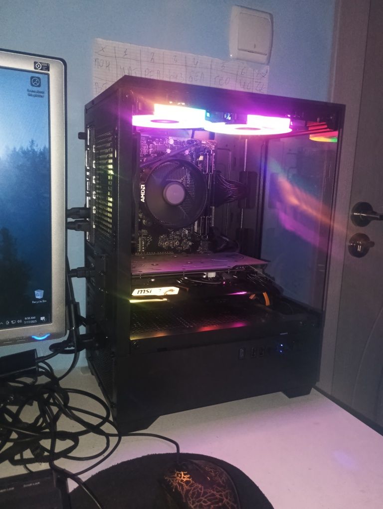 Геймърски компютър Ryzen 5 2600x GTX 1660 SUPER GAMING X