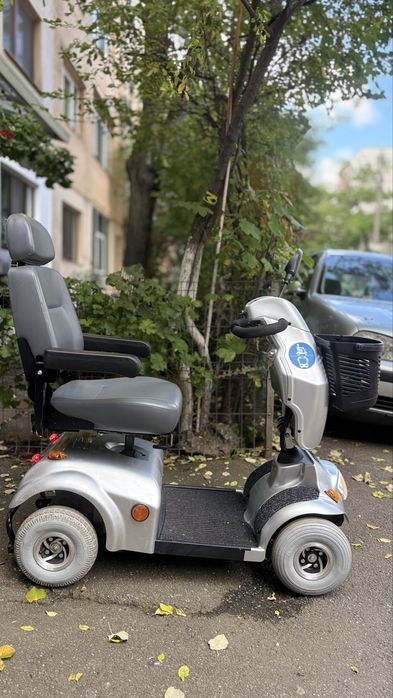 Carut Electric Persoane Handicap Dizabilitati-Baterii OK-Stare F Buna-