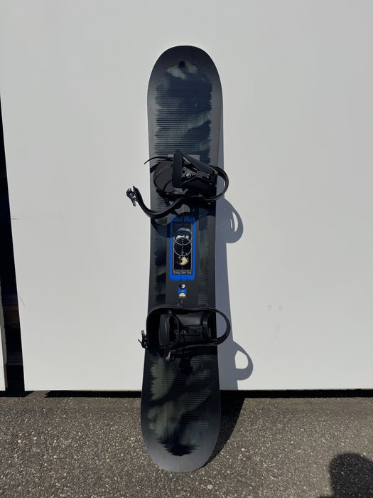 Placa snowboard Salomon + legaturi + husa transport/protectie placa