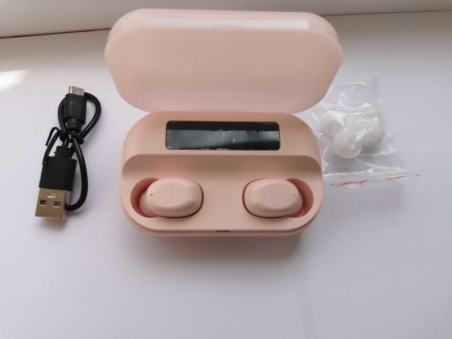 Căști Bluetooth T3 Roz