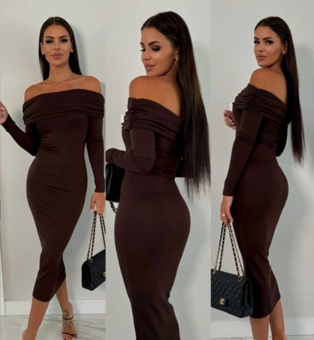 Рокля Fashion brown