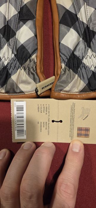 Manusi piele dama Burberry originale femei  noi ideal cadou