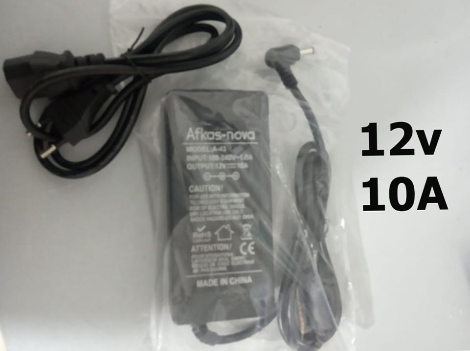 адаптер блок питания 12v - 1А, 2А, 3A, 4А, 6А, 8А, 10А и другие