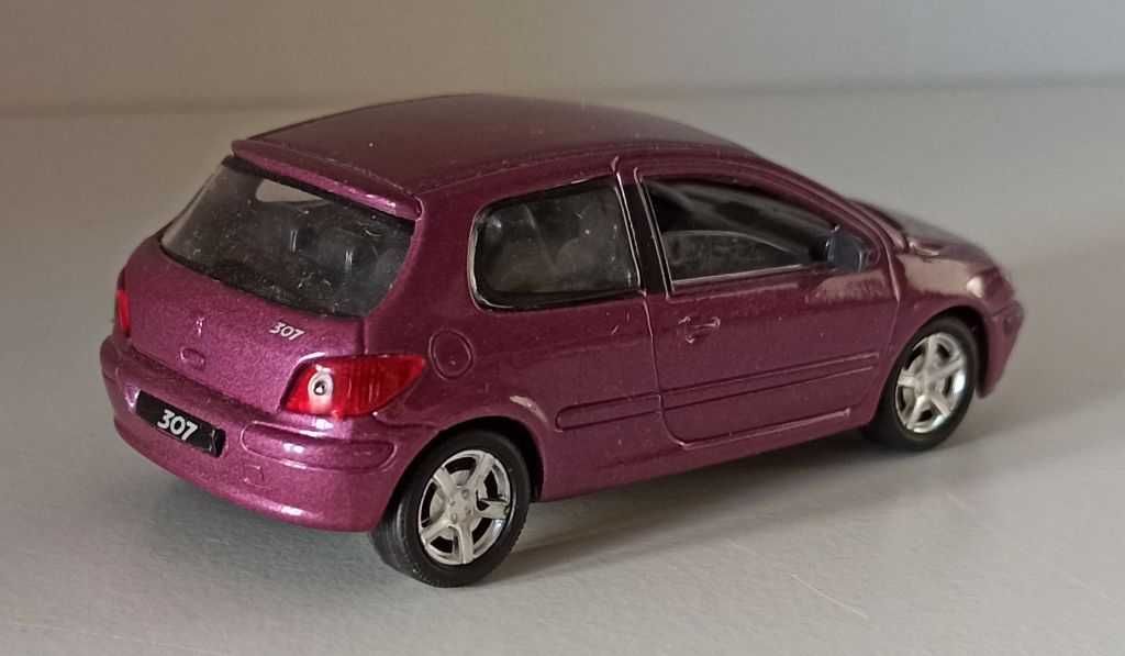 Macheta Peugeot 307 2001 - Solido/Hachette 1/43