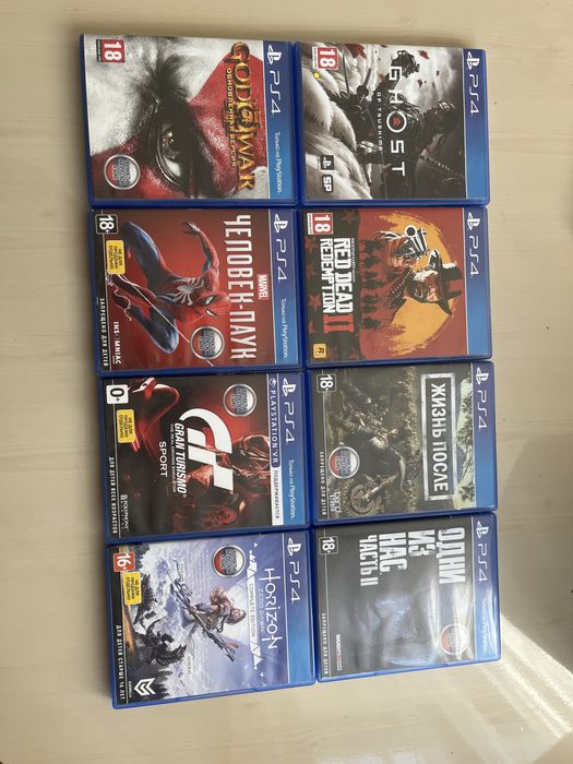 Обменяю диски Ps4
