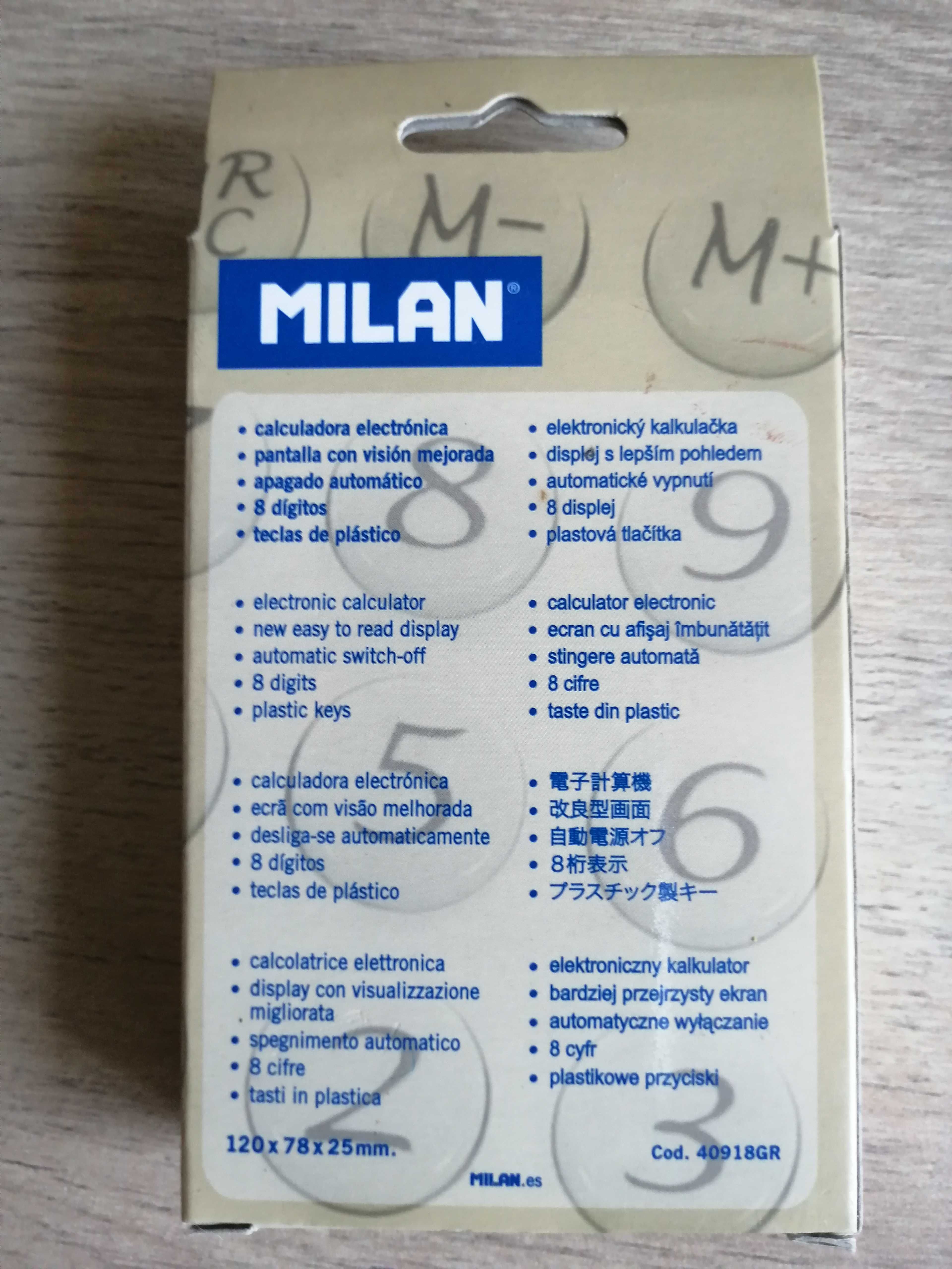 Калкулатор MILAN