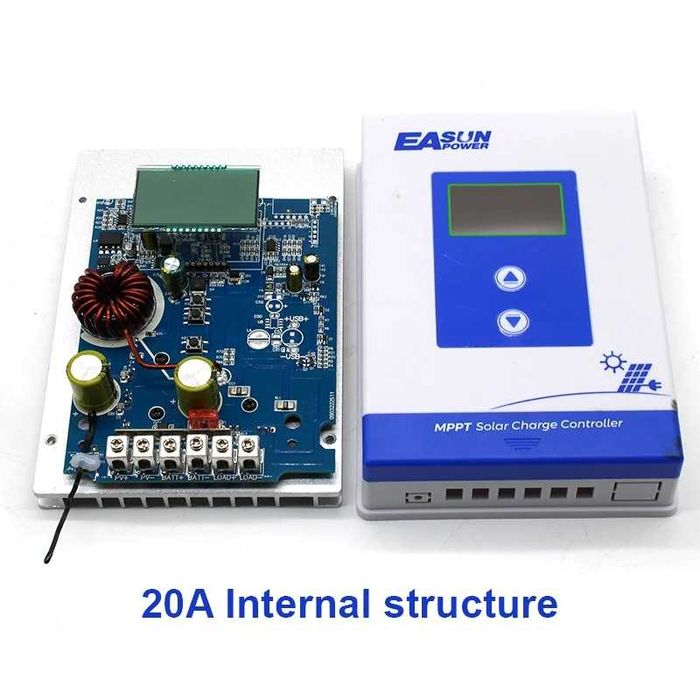 Controler încărcare solară Easun iCharger MPPT-2420, 12/24V, 20A (NOU)