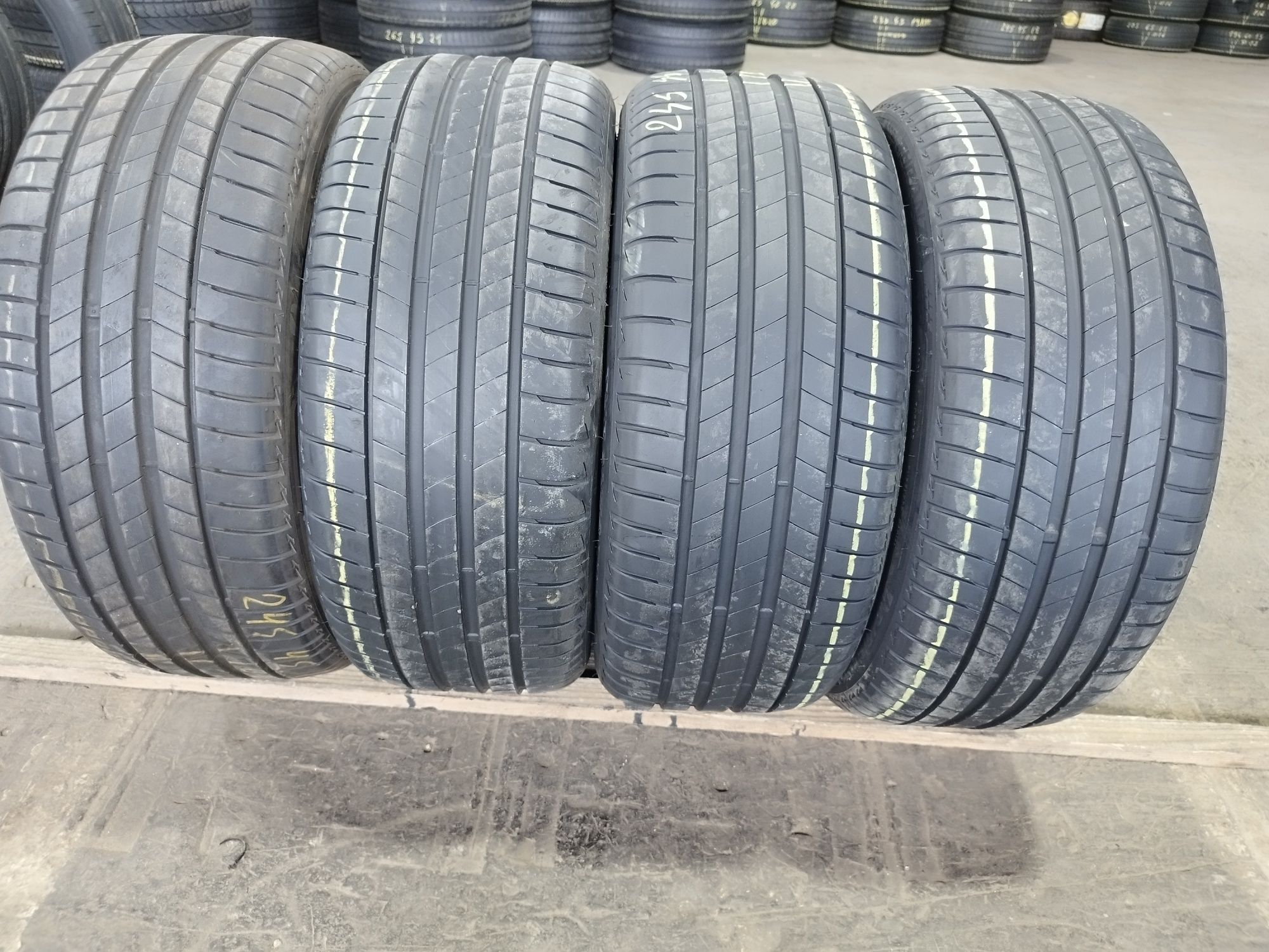 4 anvelope de vară Bridgestone Turanza 245/45/19,dot 2020