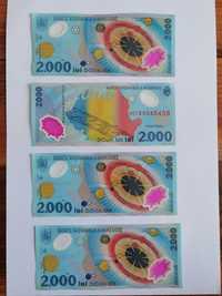 Bancnote 2000 lei, ediția eclipsa 1999