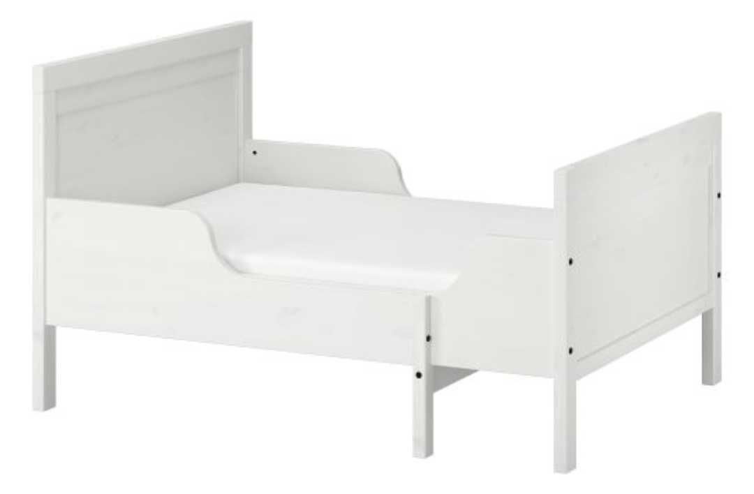 Детско разтегателно легло SUNDVIK с подматрачна рамка и матрак- IKEA