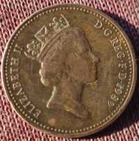 Moneda Penny regina Elizabeth ll