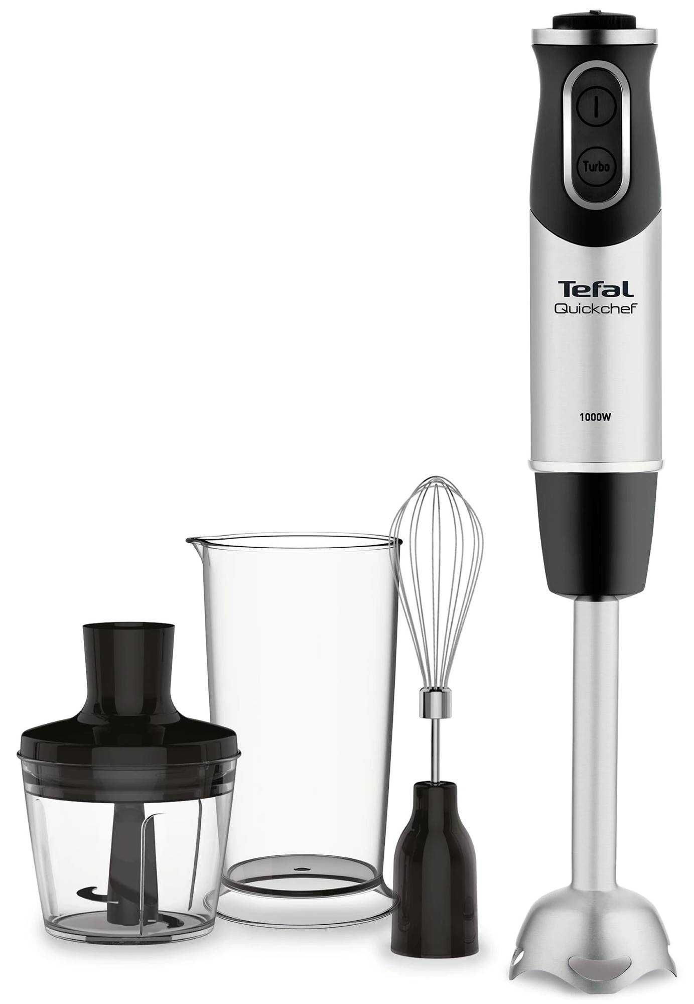 Пасатор, чипър и миксер Tefal QuickChef 3 in 1 - HB656838,с лек дефект