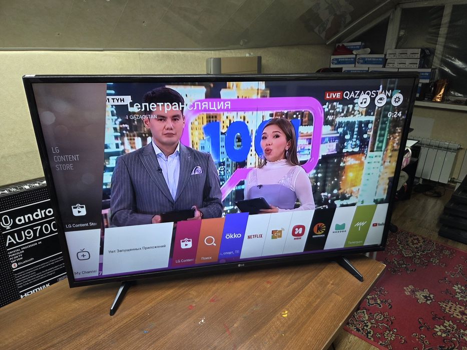 Телевизор LG 49UH610V (124см) UHD 3840х2160 смарт