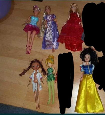 Papusi : Barbie,Alba ca Zapada,Plusica,Tinkerbell,etc